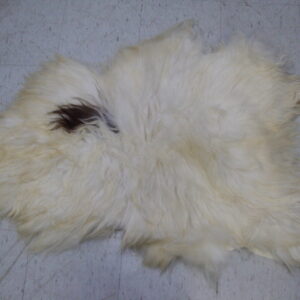 NEW BEAUTIFUL SHEEP LAMB FUR SKIN PELT HIDE RUG 36" X 31"