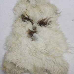NEW BEAUTIFUL SHEEP LAMB FUR SKIN PELT HIDE RUG 37" X 27"