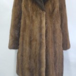 EXCELLENT CANADIAN PASTEL MINK & SHEARED BEAVER FUR COAT JACKET WOMEN WOMAN SZ 8