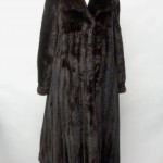 MINT CANADIAN DARK RANCH MINK FUR COAT JACKET WOMEN WOMAN SIZE 6 SMALL