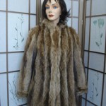 MINT PLAIN RACCOON RACOON FUR JACKET COAT WOMEN WOMAN SIZE 2-4 PETITE