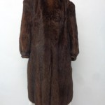 MINT CANADIAN MAHOGANY MINK FUR COAT JACKET WOMEN WOMAN SIZE 6 SMALL