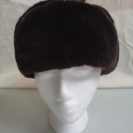 BRAND NEW CANADIAN SHEARED BEAVER FUR HAT CAP W/ LEATHER MEN MAN SIZE ALL