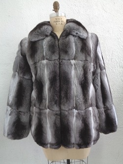 chinchilla fur coat for men