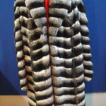 BRAND NEW RANCHED CHINCHILLA FUR COAT WITH HOOD MEN MAN