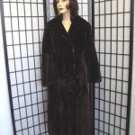 MINT NATURAL BROWN ALASKA SEAL FUR COAT JACKET WOMEN WOMAN SIZE 8-10 MEDIUM