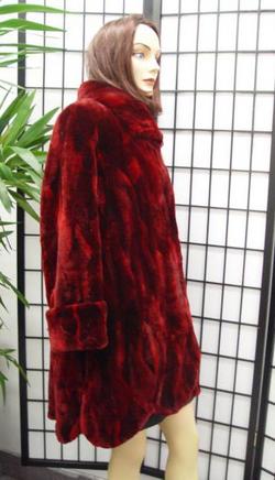 NEW TOP QUALITY SHEARED BEAVER FUR JACKET FOR WOMEN