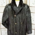 BRAND NEW LONG HAIR BEAVER FUR COAT MEN ALL SIZE