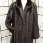 NEW LONG HAIR BEAVER FUR COAT WOMEN ALL SIZE