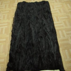 Brand New Black Mink Section PLATE Blanket