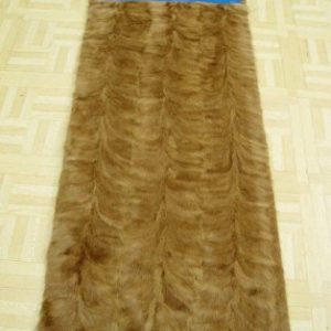 Brand New Brown Mink Paw Section PLATE Blanket