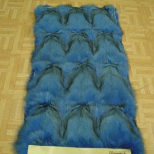 Brand New Blue Fox Section PLATE Blanket