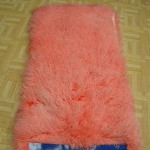Brand New Lamb Mongolian Fur PLATE Blanket