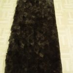 Brand New Sh. Beaver Section Fur PLATE Blanket