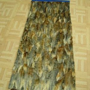 Brand New Swakara Section Fur PLATE Blanket