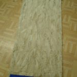 Brand New White Swakara Section Fur PLATE Blanket