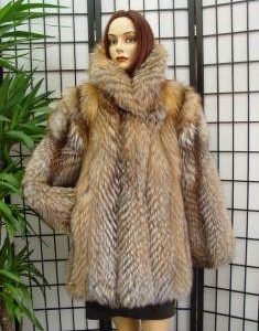 New Fox Fur Jacket MEN WOMEN