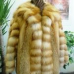 NEW RED FOX FUR JACKET WOMEN ALL SIZE