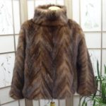 BRAND NEW MAHOGANY MINK FUR PULLOVER