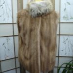 ~NEW PASTEL MINK & COYOTE FUR VEST WOMEN