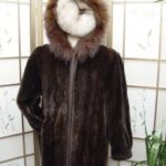 ~BRAND NEW SHEARED MINK & FOX FUR JACKET WOMEN