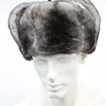 BRAND NEW RANCHED CHINCHILLA FUR HAT MEN MAN SIZE ALL