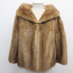 MINT CANADIAN PASTEL MINK FUR BOLERO SHORT JACKET WOMEN WOMAN SIZE 4-6 SMALL