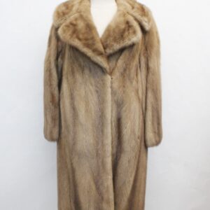 EXCELLENT CANADIAN PASTEL MINK FUR COAT JACKET WOMEN WOMAN SIZE 6 SMALL