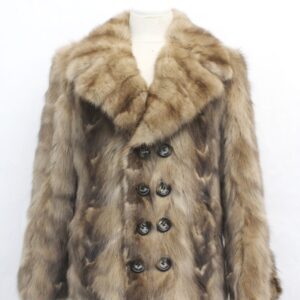 BRAND NEW SABLE FUR JACKET COAT MEN MAN SIZE ALL