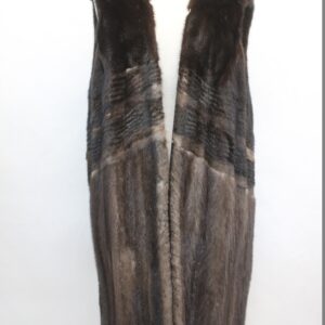 SCRAP ITEM: LUTETIA & DARK RANCH MINK FUR VEST SIZE N/A