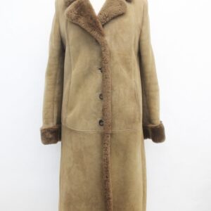 MINT REAL SHEEPSKIN SHEARLING FUR COAT JACKET WOMEN WOMAN SIZE 4-6 SMALL