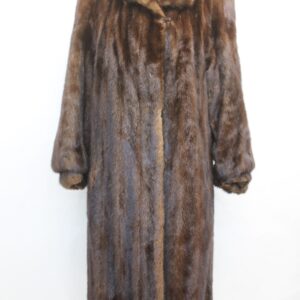 SCRAP ITEM: MAHOGANY MINK FUR COAT JACKET WOMEN WOMAN SIZE N/A