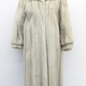 EXCELLENT CANADIAN PEARL MINK FUR COAT JACKET WOMEN WOMAN SIZE 4 SMALL