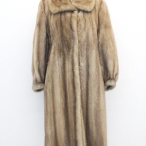 EXCELLENT CANADIAN LUTETIA MINK FUR COAT JACKET WOMEN WOMAN SIZE 4 SMALL
