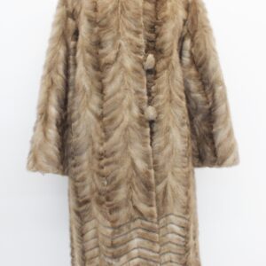 EXCELLENT CANADIAN PASTEL MINK FUR COAT JACKET WOMEN WOMAN SIZE 6-8 SMALL-MEDIUM