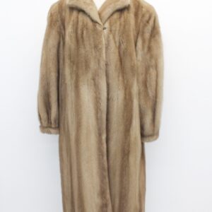 SHOWROOM NEW CANADIAN PASTEL MINK FUR COAT JACKET WOMEN WOMAN SIZE 14-16 L-XL