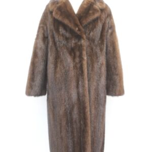 EXCELLENT CANADIAN DARK RANCH MINK FUR JACKET COAT WOMEN WOMAN SIZE 6 SMALL