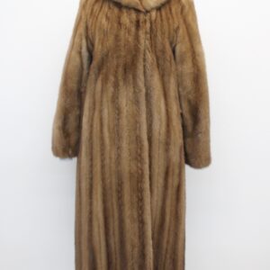 EXCELLENT CANADIAN FEMALE PASTEL MINK FUR COAT JACKET WOMEN WOMAN SIZE 6 SMALL