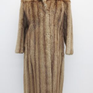 SCRAP ITEM: MUSKRAT FUR COAT WOMEN WOMAN SIZE N/A ARTS & CRAFTS