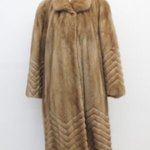 MINT CANADIAN PASTEL MINK FUR COAT JACKET WOMEN WOMAN SIZE 14 XXLARGE