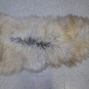 NEW BEAUTIFUL SHEEP LAMB FUR SKIN PELT HIDE RUG 40" X 19"