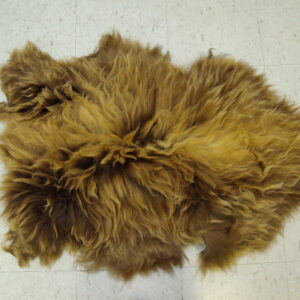 NEW BEAUTIFUL SHEEP LAMB FUR SKIN PELT HIDE RUG 34" X 26"