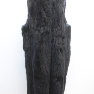 SCRAP ITEM: DARK BLUE OPOSSUM FUR VEST WOMEN SIZE N/A